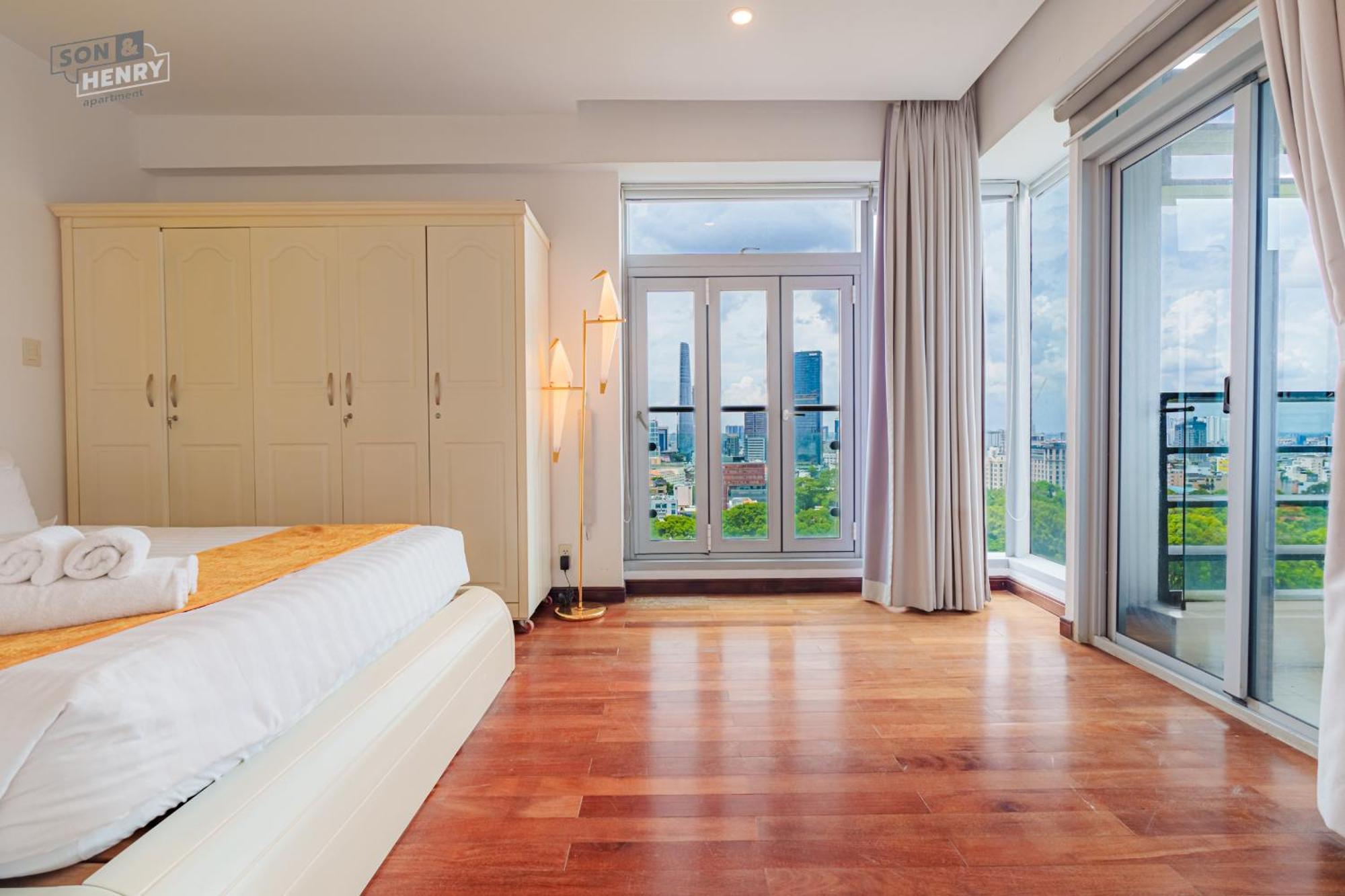 Apartmán Son&Henry Sailing Tower Ho Či Minovo Město Exteriér fotografie
